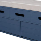 Rustic Storage Bench with 2 Drawers,Hidden Storage Space,Shoe Bench