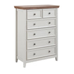 Modern 6 Drawers Dresser 6 Drawers Cabinet Chest of Drawers Closet Organizers - 31.50 * 15.75 * 44.29
