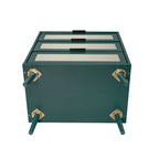Rattan 3 Drawer Cabinet for bedroom living room