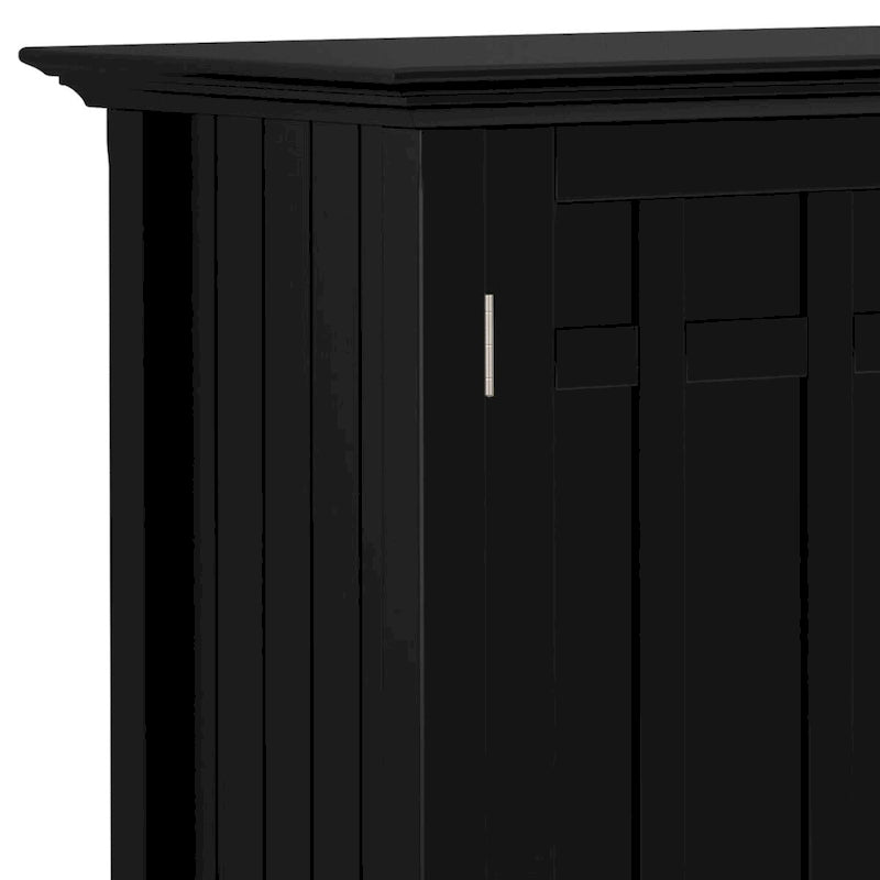 SOLID WOOD 54 Wide Transitional Sideboard Buffet & Wine Rack - 17 D x 54 W x 36 H