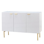 Multifunctional 47 Buffet Sideboard Cabinet with 3 Doors by