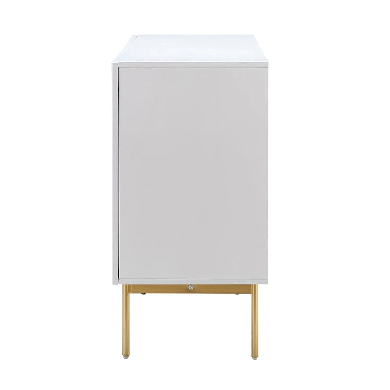Multifunctional 47 Buffet Sideboard Cabinet with 3 Doors by