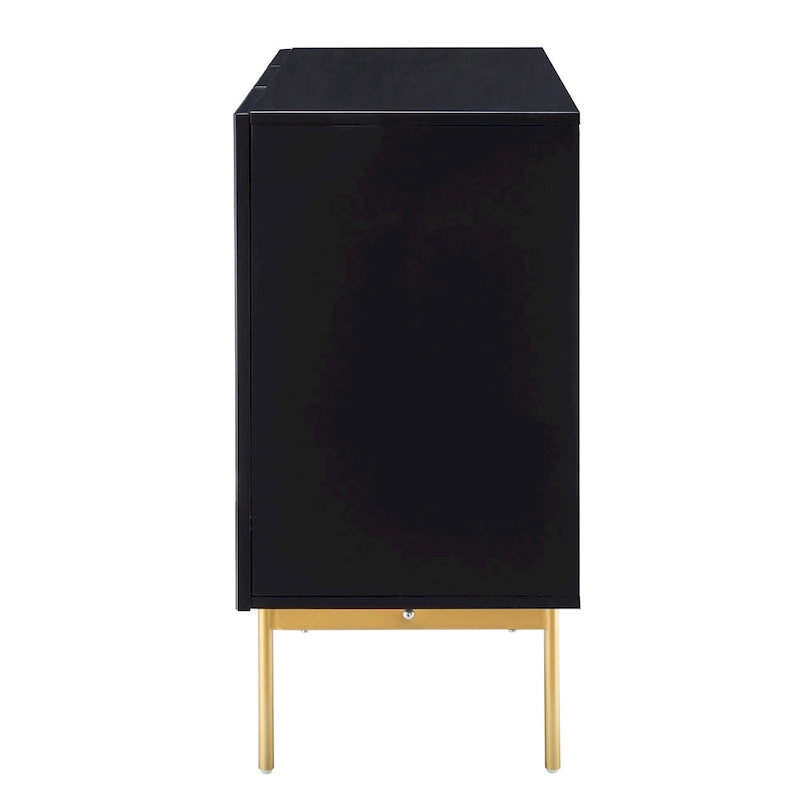 Multifunctional 47 Buffet Sideboard Cabinet with 3 Doors by