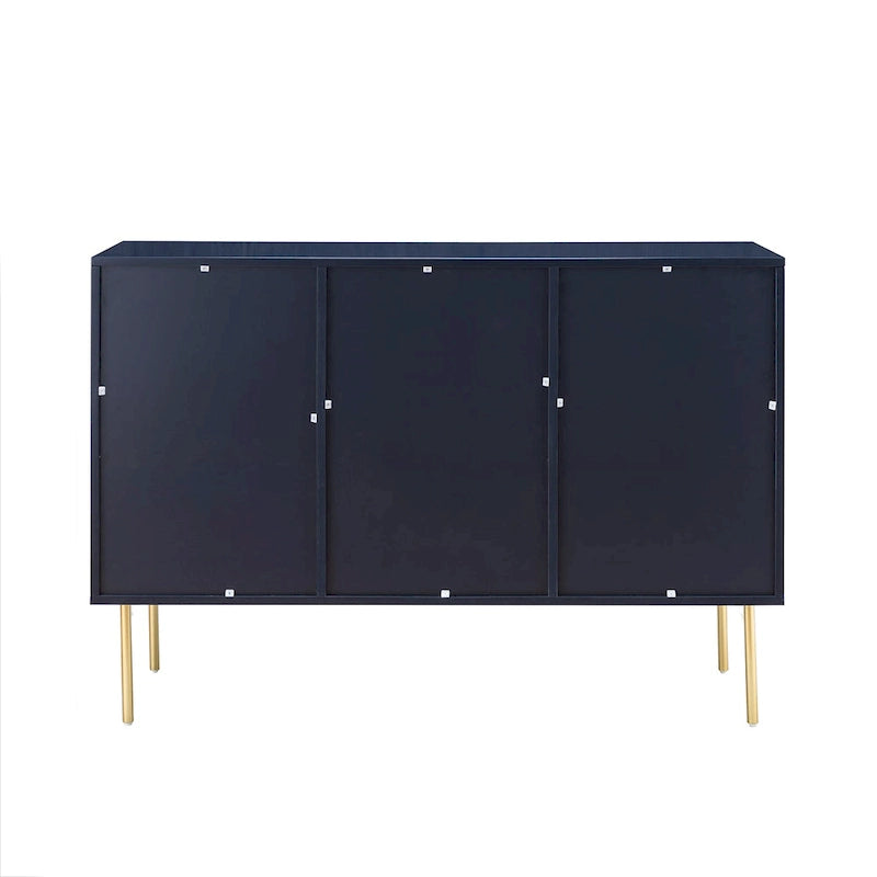 Multifunctional 47 Buffet Sideboard Cabinet with 3 Doors by