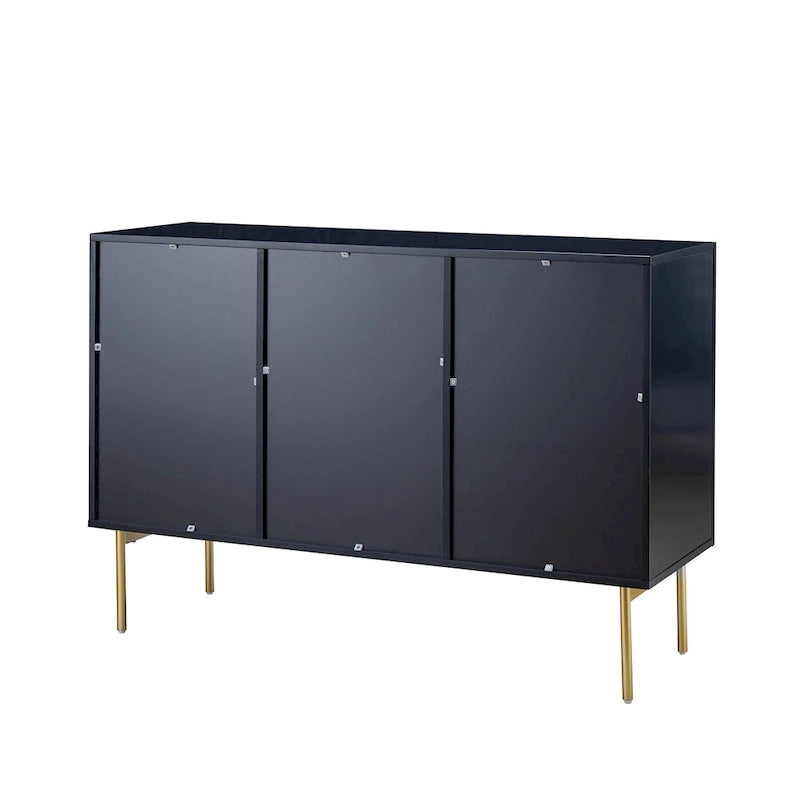 Multifunctional 47 Buffet Sideboard Cabinet with 3 Doors by