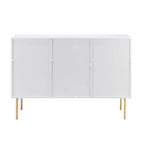Multifunctional 47 Buffet Sideboard Cabinet with 3 Doors by