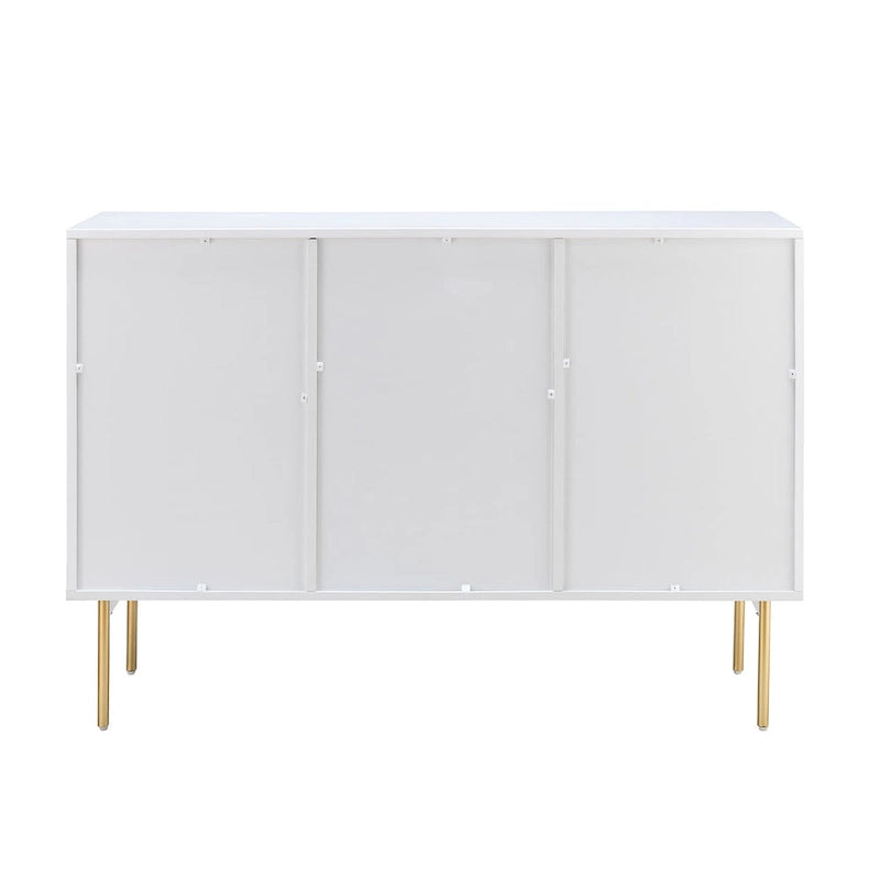 Multifunctional 47 Buffet Sideboard Cabinet with 3 Doors by