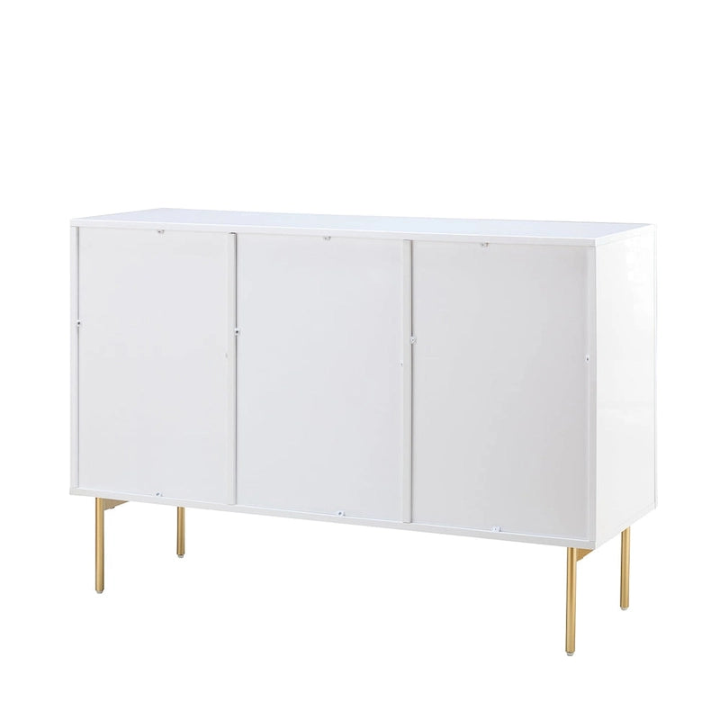Multifunctional 47 Buffet Sideboard Cabinet with 3 Doors by