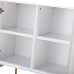 Multifunctional 47 Buffet Sideboard Cabinet with 3 Doors by