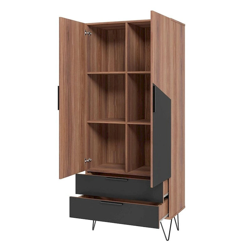 67.32 Tall Cabinet with 6 Shelves