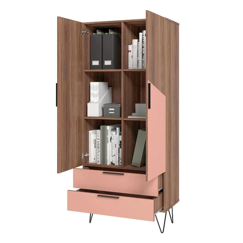 67.32 Tall Cabinet with 6 Shelves
