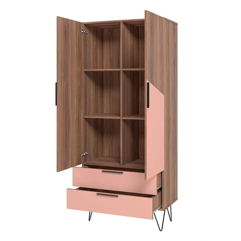 67.32 Tall Cabinet with 6 Shelves