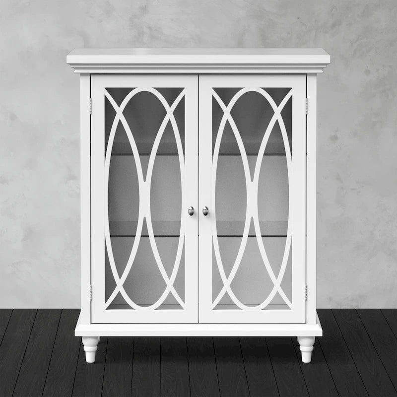 25.98 x 32.01 Floor Cabinet, White - 26L x 12.5W x 32H