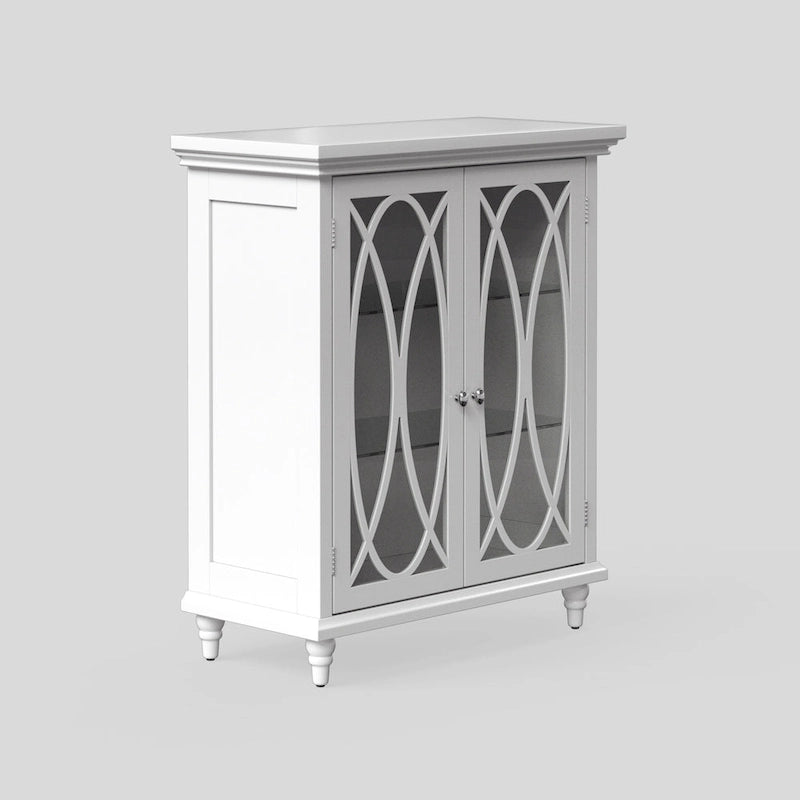 25.98 x 32.01 Floor Cabinet, White - 26L x 12.5W x 32H