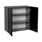 30 x 30 Wandschrank-Doppeltür-Grau - 30 x 30 x 12