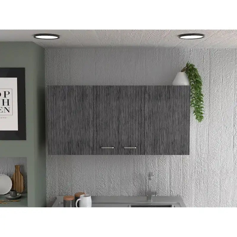 Wall Cabinet, Two Shelves, Double Door