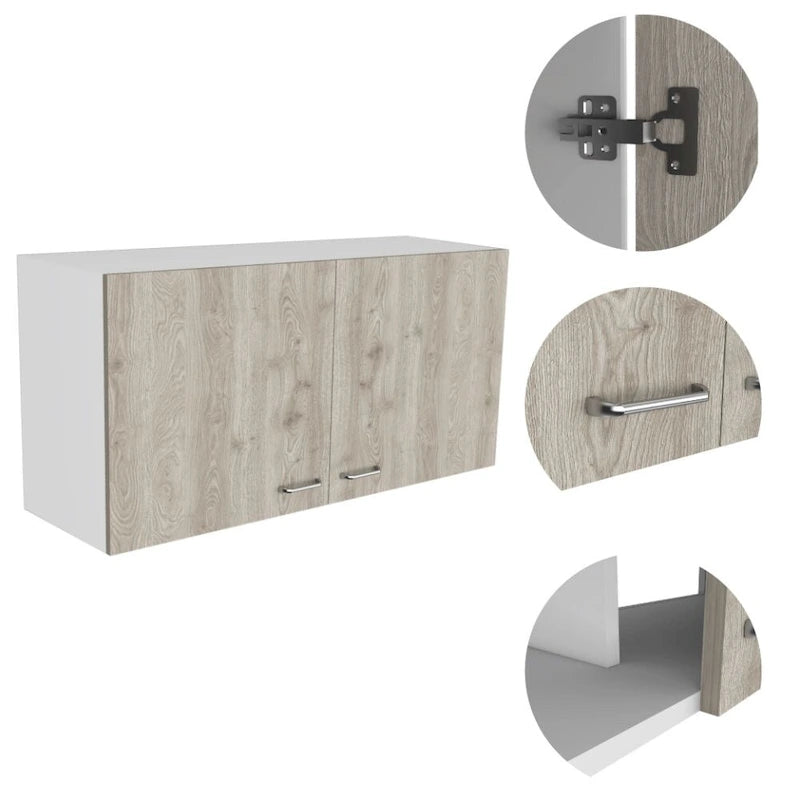 Wall Cabinet, Two Shelves, Double Door