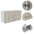 Wall Cabinet, Two Shelves, Double Door