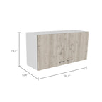 Wall Cabinet, Two Shelves, Double Door