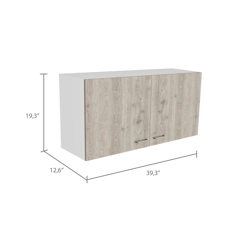 Wall Cabinet, Two Shelves, Double Door
