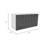 Wall Cabinet, Two Shelves, Double Door