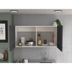Wall Cabinet, Two Shelves, Double Door
