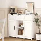 35,4 breites Sideboard mit 3 Schubladen - N/A