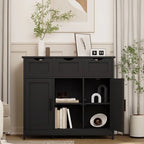 35,4 breites Sideboard mit 3 Schubladen - N/A