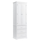 Tall Storage Cabinet with Three Drawers