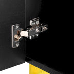 55 Anrichtenschrank mit verstellbaren Regalböden, Hochglanz-Finish