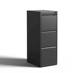3-Schubladen-Metall-Vertikal-Aktenschrank mit Schloss