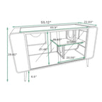 55.12 Geräumiges Katzenhaus mit gehärtetem Glas