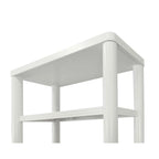Moderne offene Etagere, Büro-Etagere, Akzent-Etagere, Weiß
