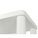 Moderne offene Etagere, Büro-Etagere, Akzent-Etagere, Weiß