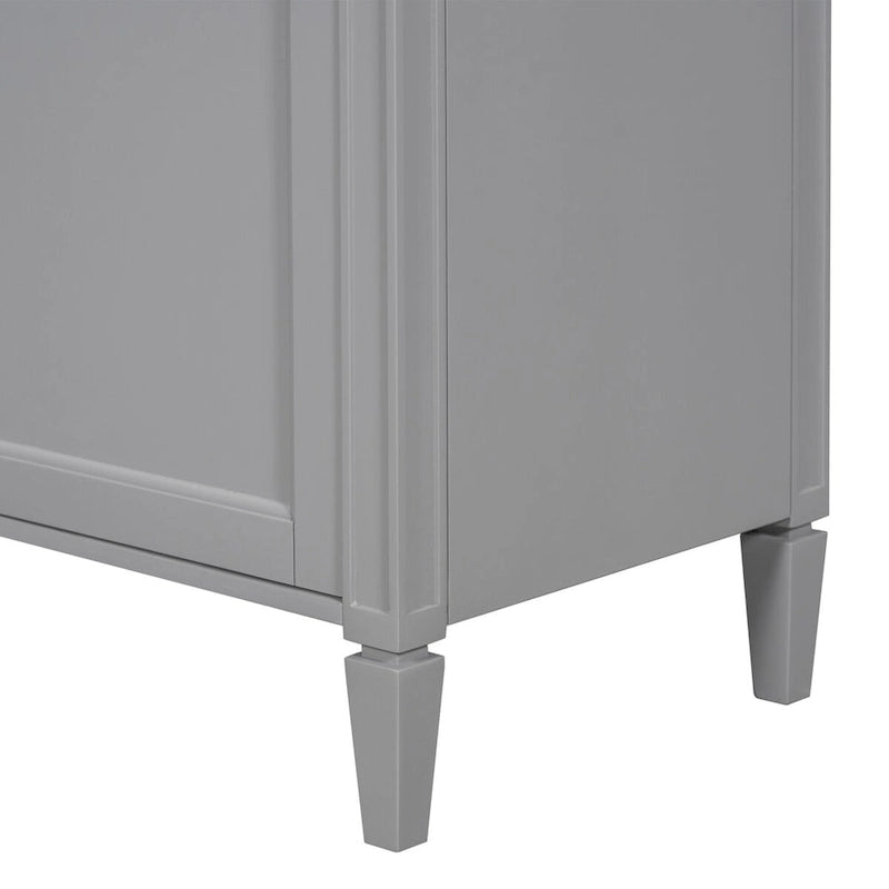 Bathroom Vanity with Top Sink and a Tip-out Drawer