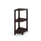 Small 3-Tier Corner Teak Bath Shelf