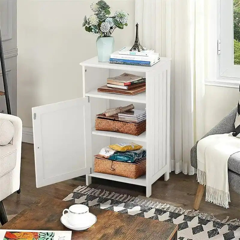 Small Floor Storage Cabinet - 16D x 12W x 27.5H