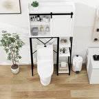 Toilettenschrank über der Toilette, Badezimmerregal